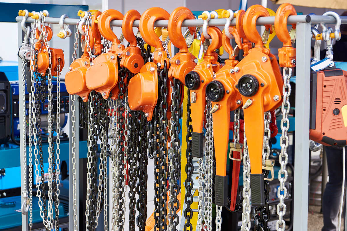 Chain and lever hoists