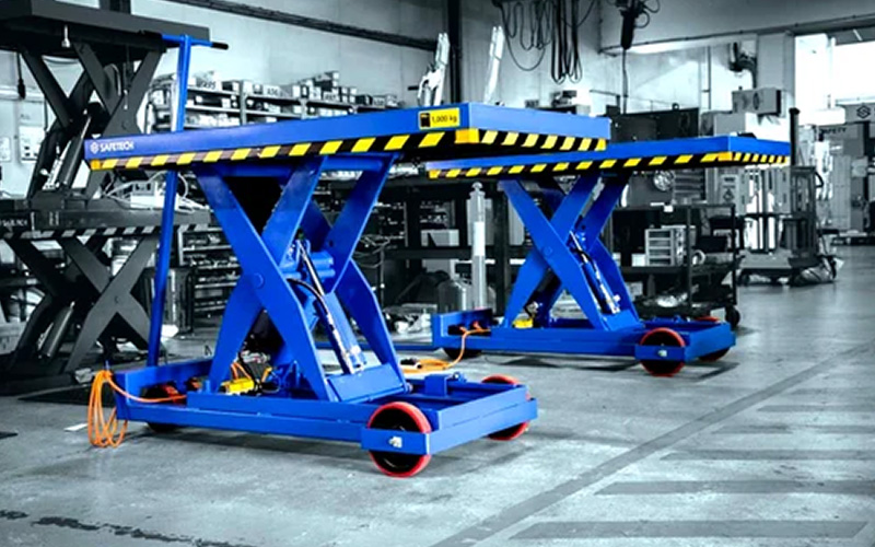 Hydraulic lifting equipment