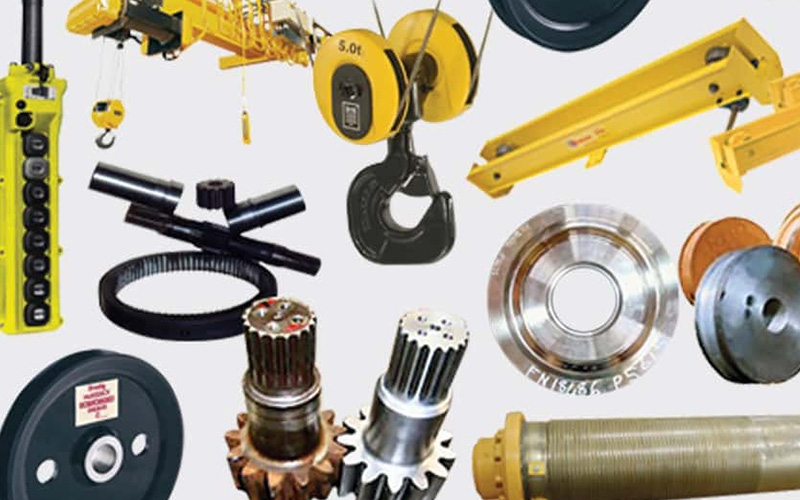 Overhead crane and accessories