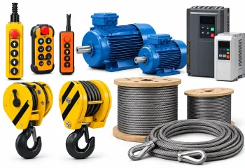 Crane spare parts supplied by Wellguard in Qatar
